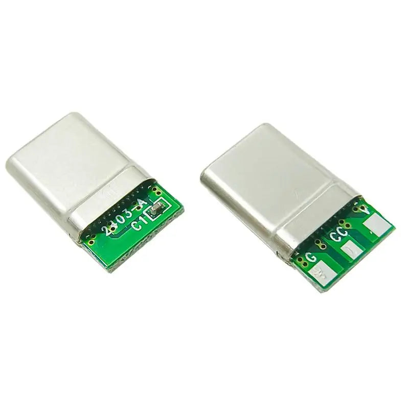 PD Type-C 3-Pin Laptop Charging Connector CC Capacitor 2/10 Sets USB-C Charging Connector PRIMED