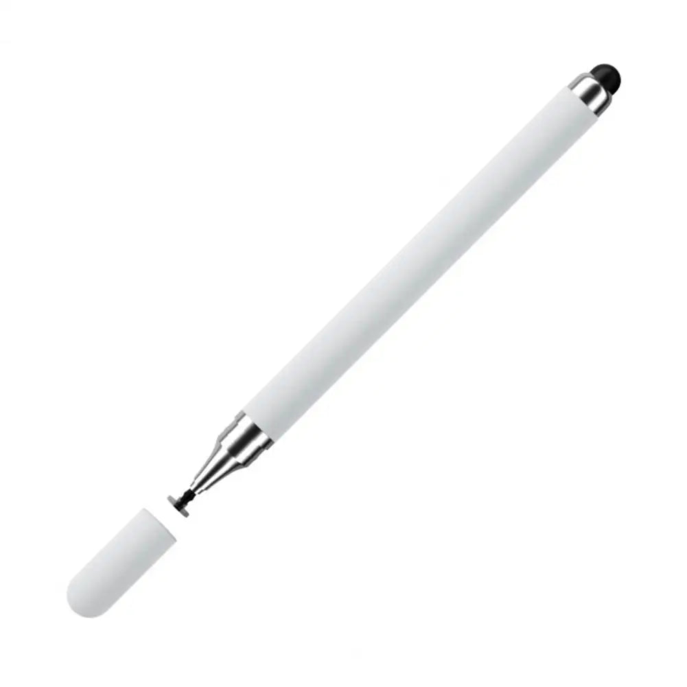 2-in-1 Universal Stylus Pen – Dual Tip for Tablet & Phone Tablet Stylus Pen PRIMED White