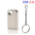 JASTER 64GB USB 3.0 Flash Drive | High-Speed Metal Pen Drive USB Flash Drive PRIMED Silver 128 GB