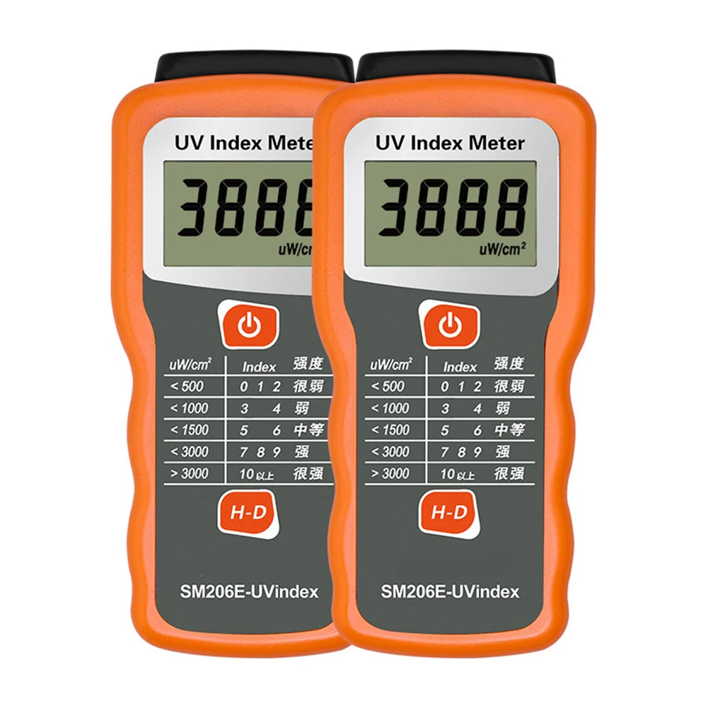 SM206E UV Index Meter – Solar Panel & UV Irradiance Tester