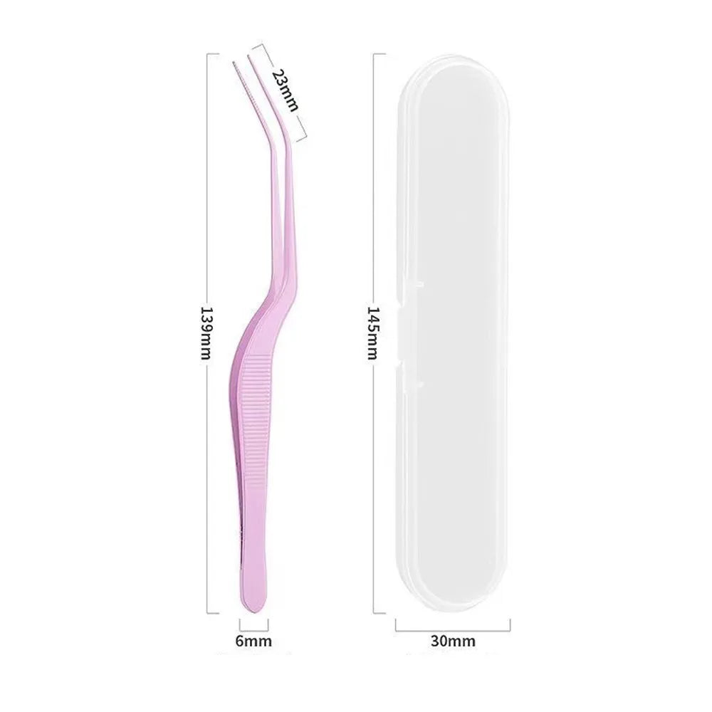 Anti-Static Precision Tweezers | Beading & Lash Tool – Stainless Precision Tweezers PRIMED Pink