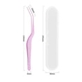 Anti-Static Precision Tweezers | Beading & Lash Tool – Stainless Precision Tweezers PRIMED Pink