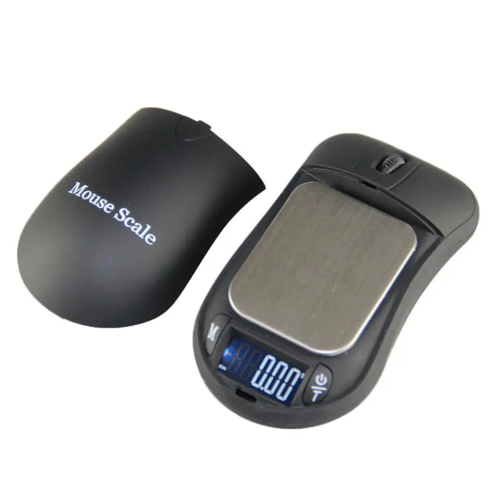 Mouse-Shaped Pocket Jewelry Scale 200g/0.01g LCD Digital Pocket Digital Scale PRIMED 500g0.1g