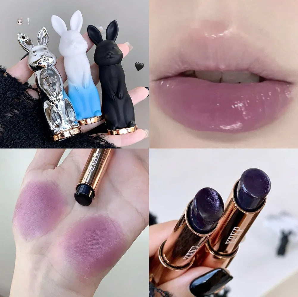 QICIY Rabbit Color-Changing Tinted Lip Balm | Moisturizing Tinted Lip Balm PRIMED