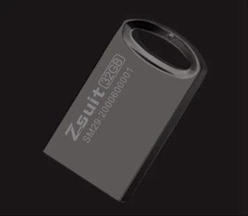 Z-Suit USB 3.0 Flash Drive 8GB–128GB Metal Pen Drive Custom Logo