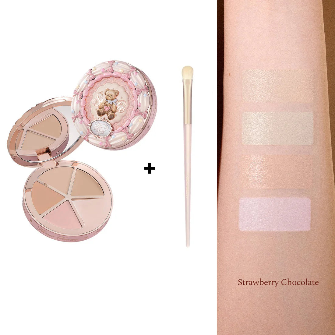 Flower Knows Sweetie Bear 4-Color Concealer Palette | Full Coverage