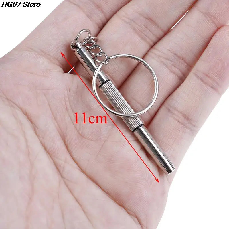 10-Pack 3-in-1 Keychain Screwdriver – Eyeglass & Watch Repair