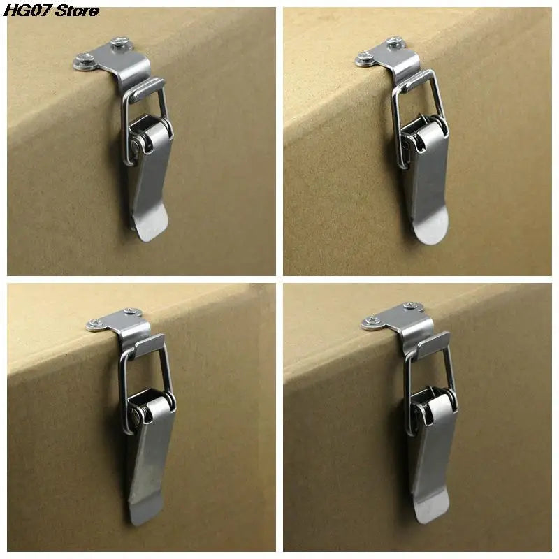 Stainless Steel Spring Toggle Draw Latch Hasp Clasp Lock