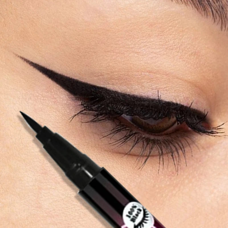 Black Liquid Eyeliner Pen – Ultra-Fine Waterproof Tip (1/2/5pk) Liquid Eyeliner Pen PRIMED