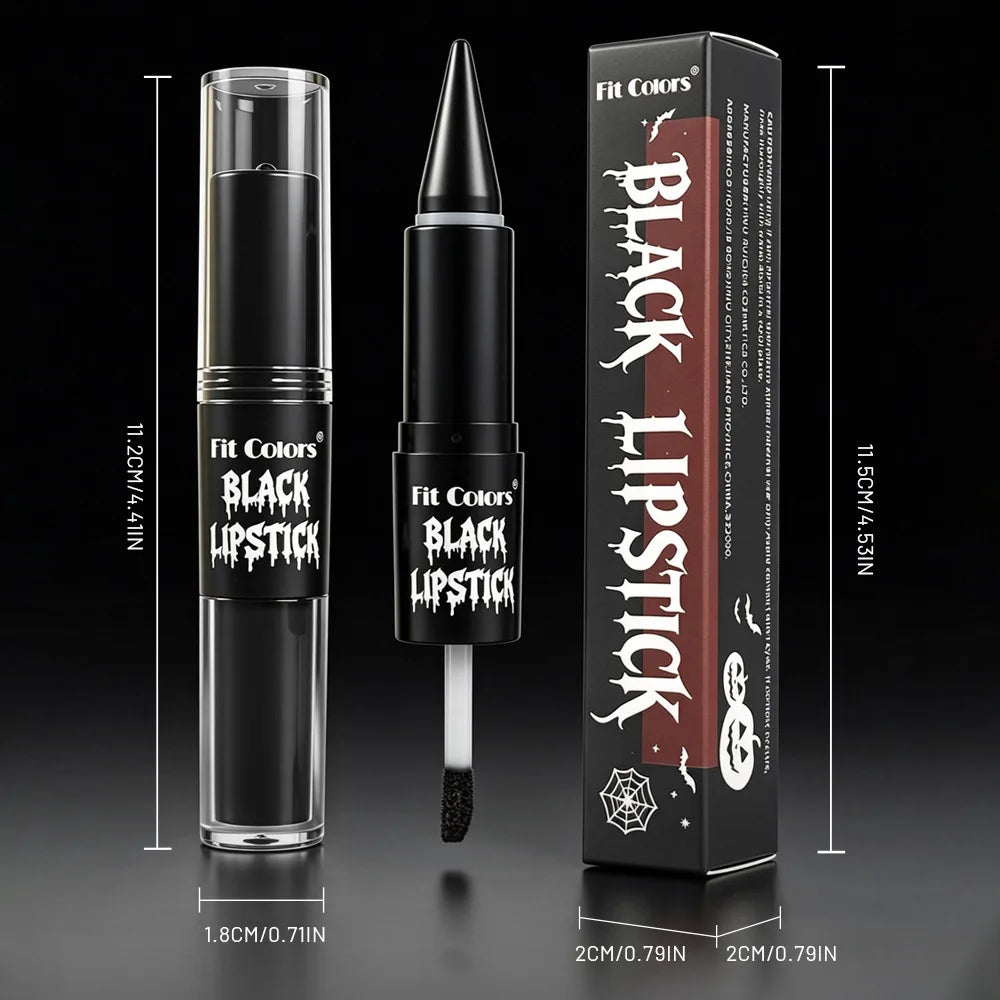 Double Head Matte Lipstick & Glitter Lip Tint Set | Waterproof Lip Makeup Set PRIMED