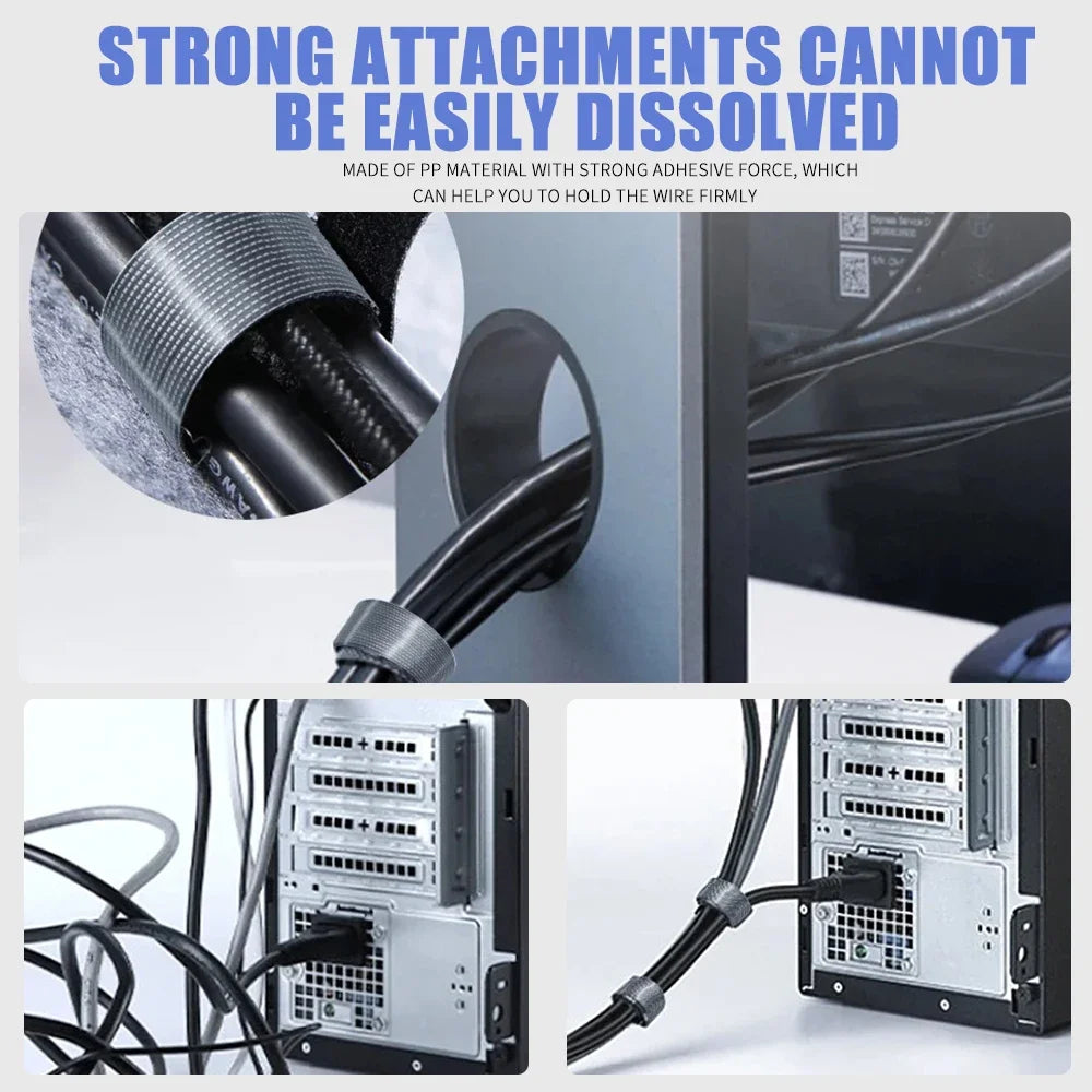 Cable Organizer Cord Management Protector 1–5M | Universal Cable Organizer PRIMED