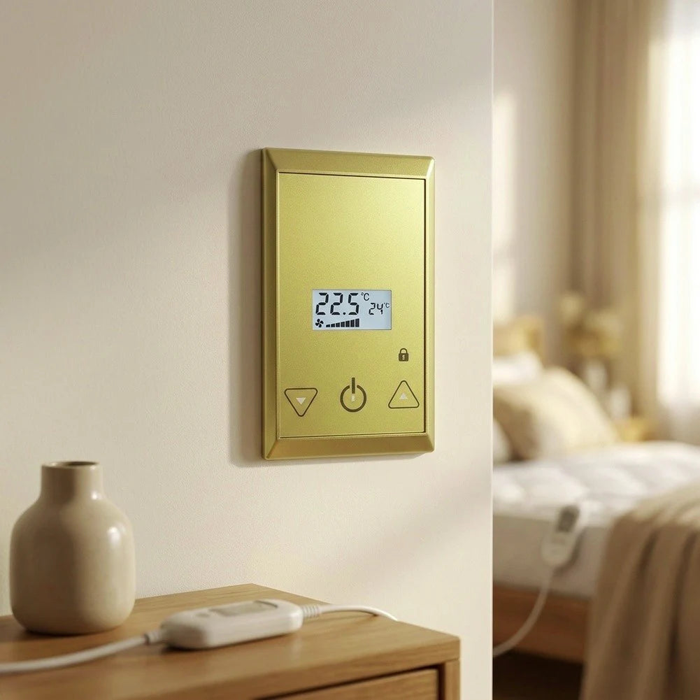 UTH200 High-Power Thermostat Panel – Sauna & Floor Heating Thermostat Control Panel PRIMED