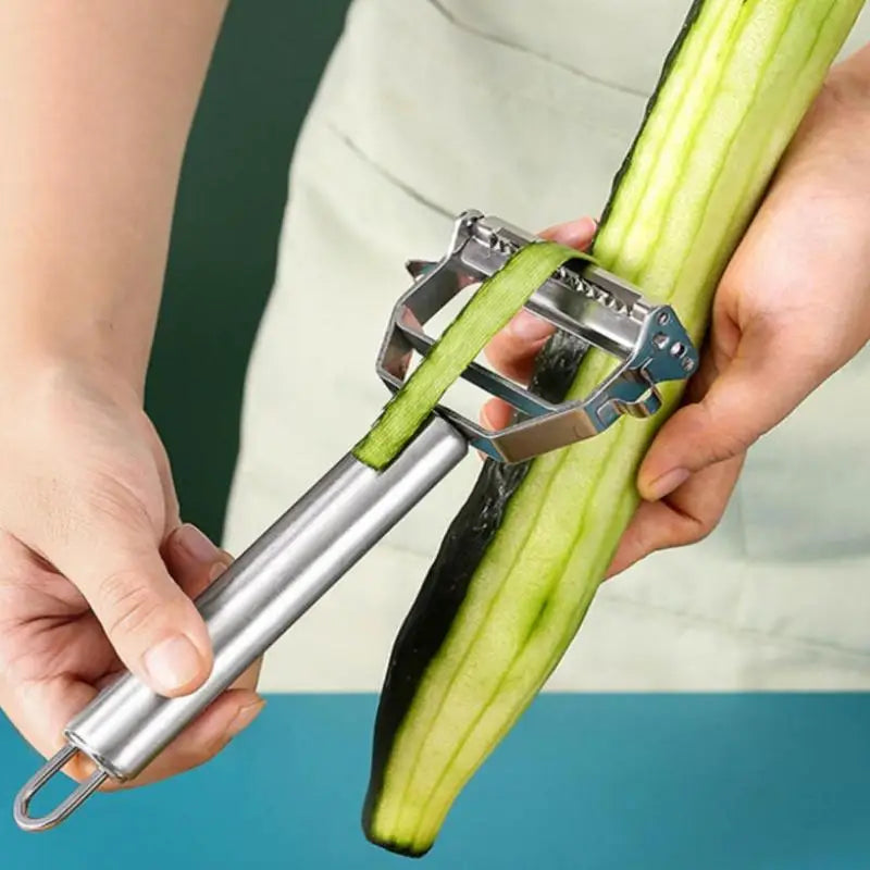 Stainless Steel Multifunctional Fruit & Vegetable Peeler
