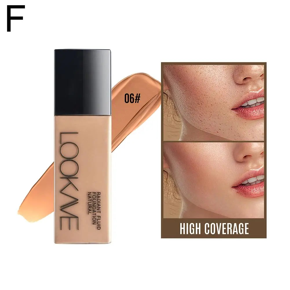 Waterproof Matte Liquid Foundation & Concealer – All Skin Types