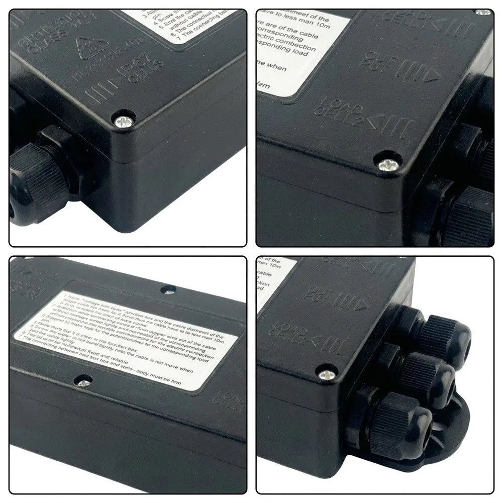 Load Cell Junction Box 4-Input 1-Output IP65 Waterproof Load Cell Junction Box PRIMED