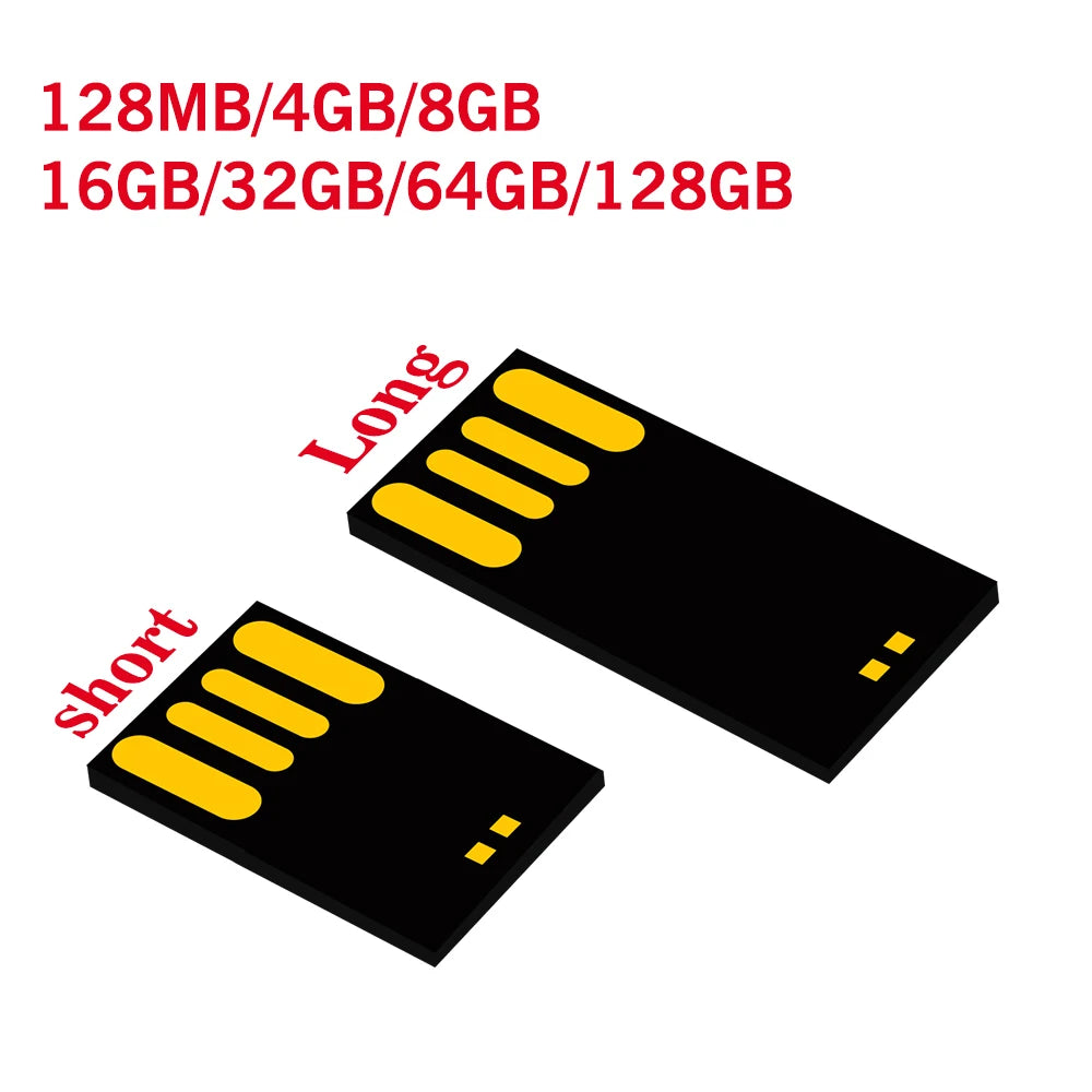 KAWEIDA Bulk USB 2.0 Flash Drive Chips 1GB–128GB | 10–100 Pcs USB Flash Drive Chips PRIMED