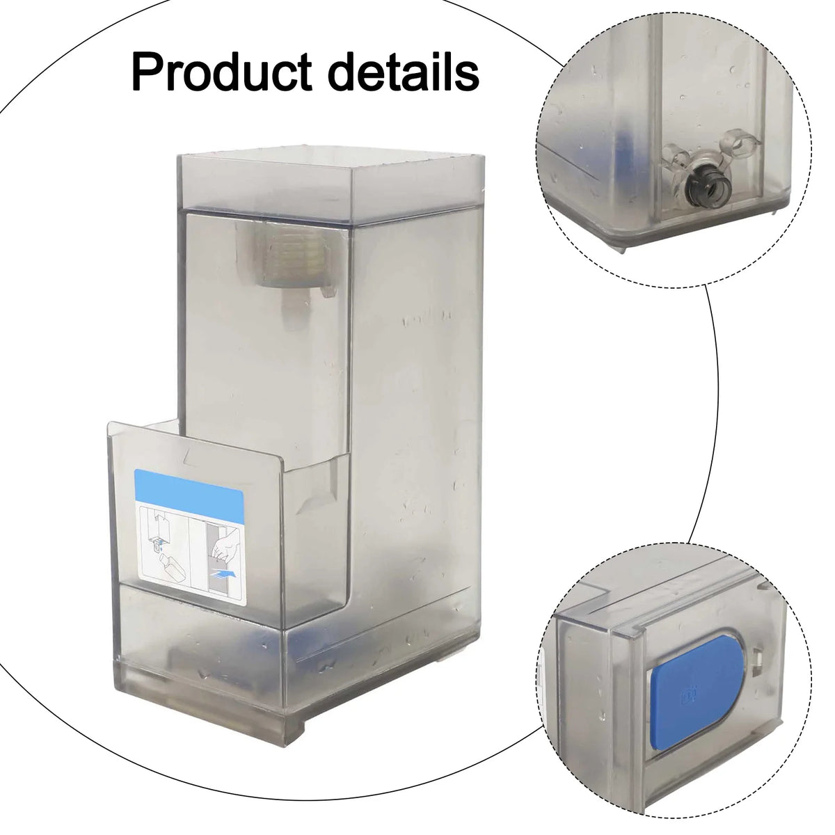 Water Tank for Ecovacs Deebot X8 Pro, X8 Omni & T50 Pro