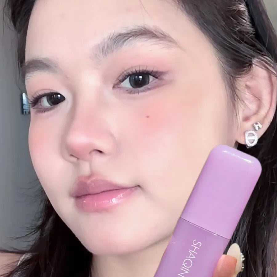 SHAQINUO Liquid Blush – Dual-Use Lip & Cheek Matte Finish Liquid Blush PRIMED