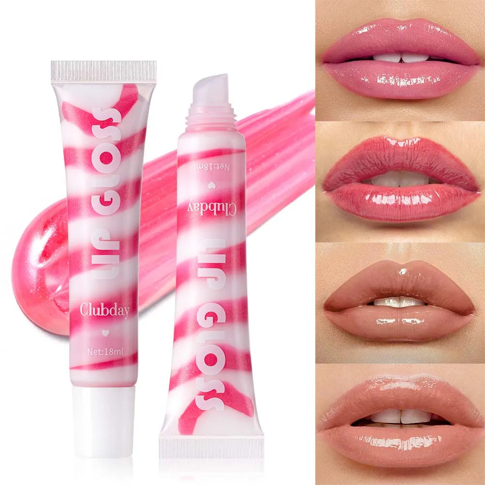 Mirror Lip Glaze Jelly Gloss 4 Colors – Hydrating, 18ML Lip Gloss PRIMED