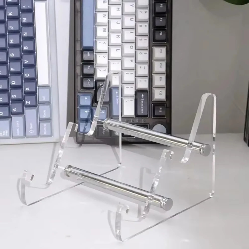 Transparent Acrylic Keyboard Stand – 1, 2 & 3-Tier Rack Keyboard Stand Rack PRIMED