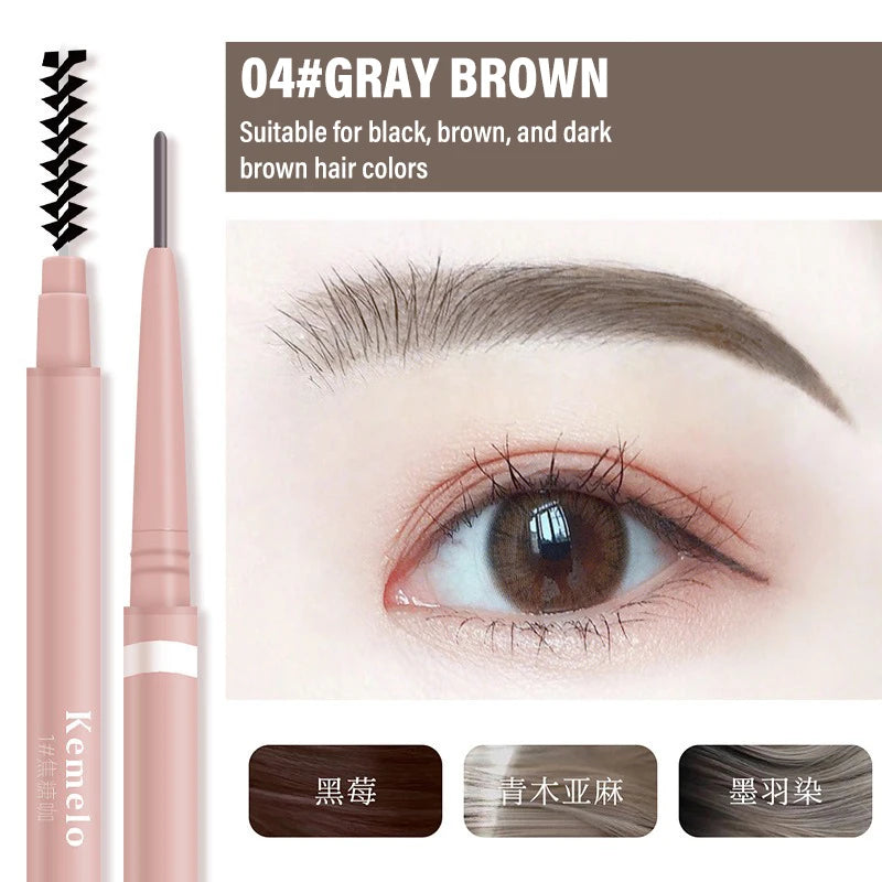 Ultra Fine Double-Ended Eyebrow Pencil 6 Colors | Waterproof Eyebrow Pencil PRIMED 04