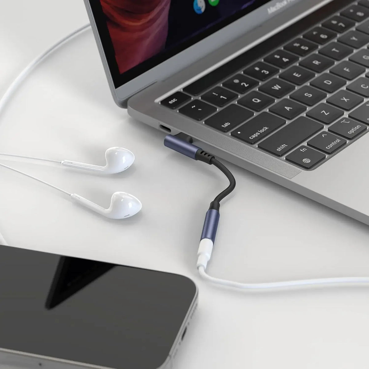 USB-C to 3.5mm Headphone Adapter | Aux Audio Dongle Audio Adapter Cable PRIMED