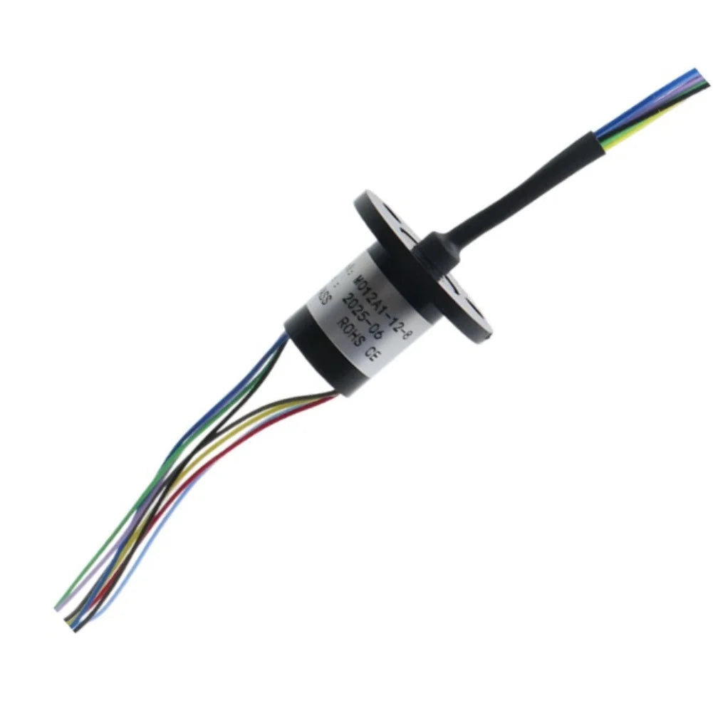 Slip Ring Rotary Coupler 2/4/6/8 Channel 2A 12.5mm Diameter Rotary Slip Ring PRIMED 2 Channel China Mainland