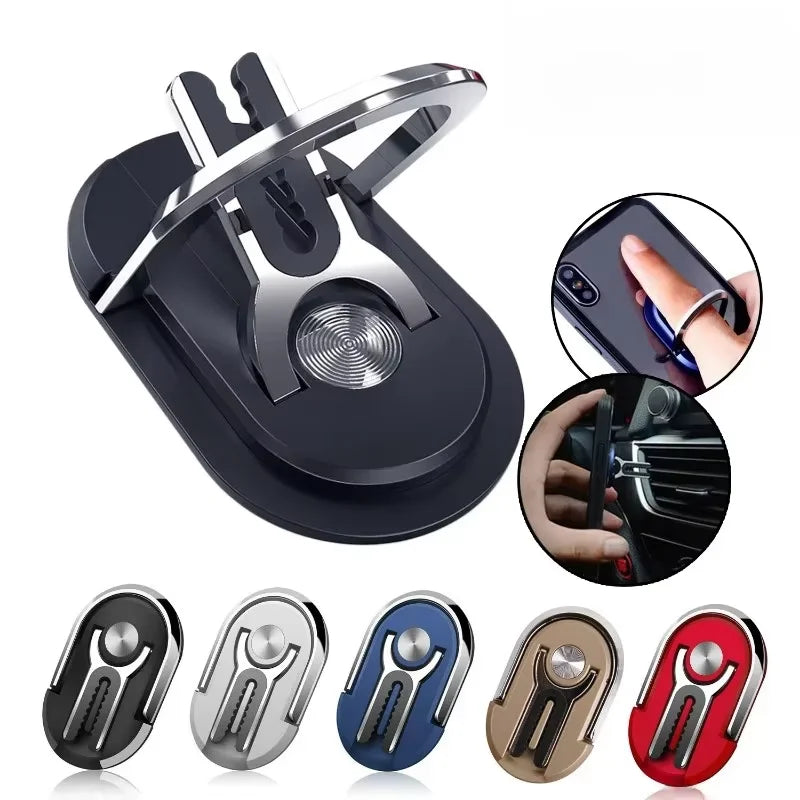 Universal Finger Ring Phone Holder – 360° Rotating Car Stand Phone Ring Holder PRIMED