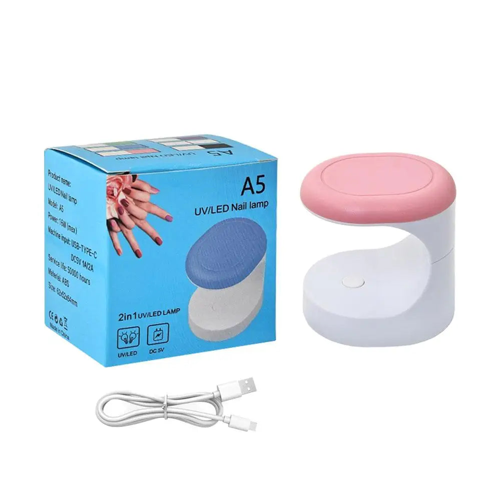 Mini UV LED Nail Lamp – Portable USB Gel Polish Dryer