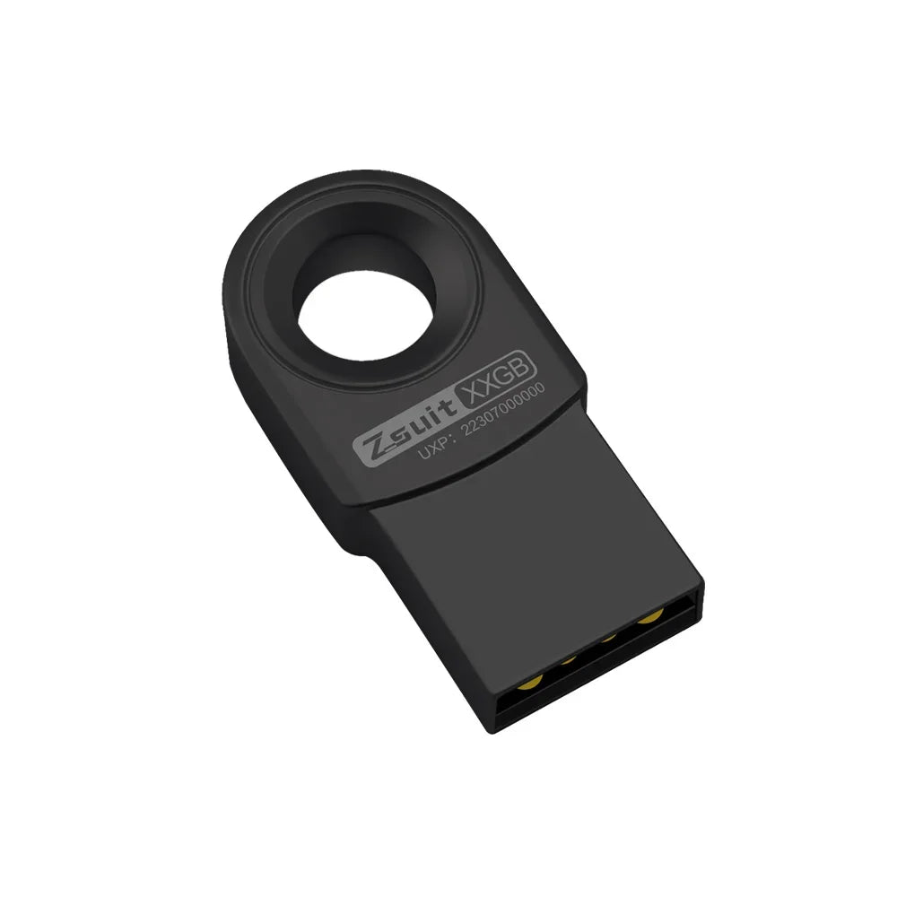 Z-Suit 128GB USB 3.0 Flash Drive – Waterproof Metal Memory Stick USB Flash Drive PRIMED 128GB USB 3.0 black