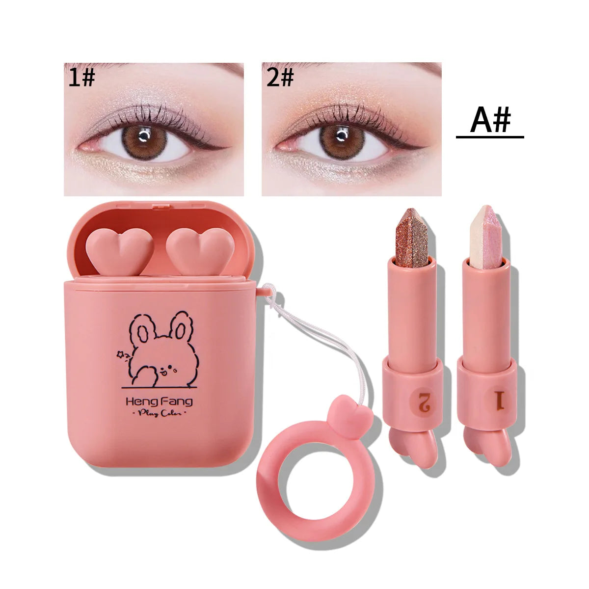 Velvet Matte Lip Gloss Set – Waterproof Long-Lasting | 2 Pcs