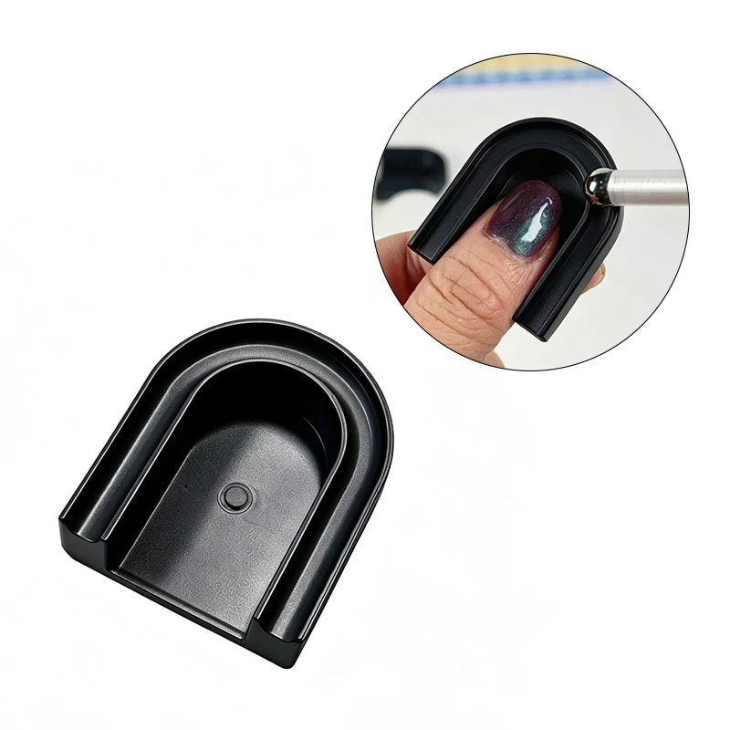 U-Shaped Cat Eye Nail Magnet Guide Tool | DIY Gel Polish