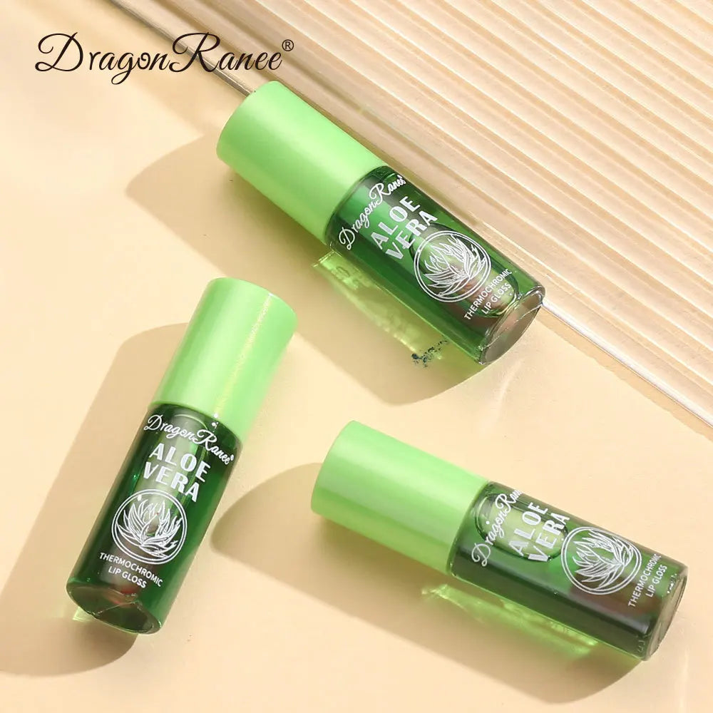 Aloe Vera Color Changing Lip Oil Balm – Moisturizing Lip Gloss Lip Oil Balm PRIMED