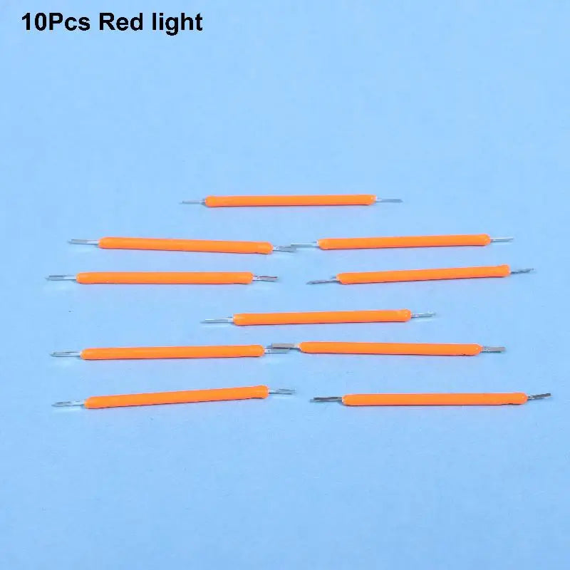 10-Pack 38mm DC3V LED Filament Beads – Edison Bulb DIY Parts