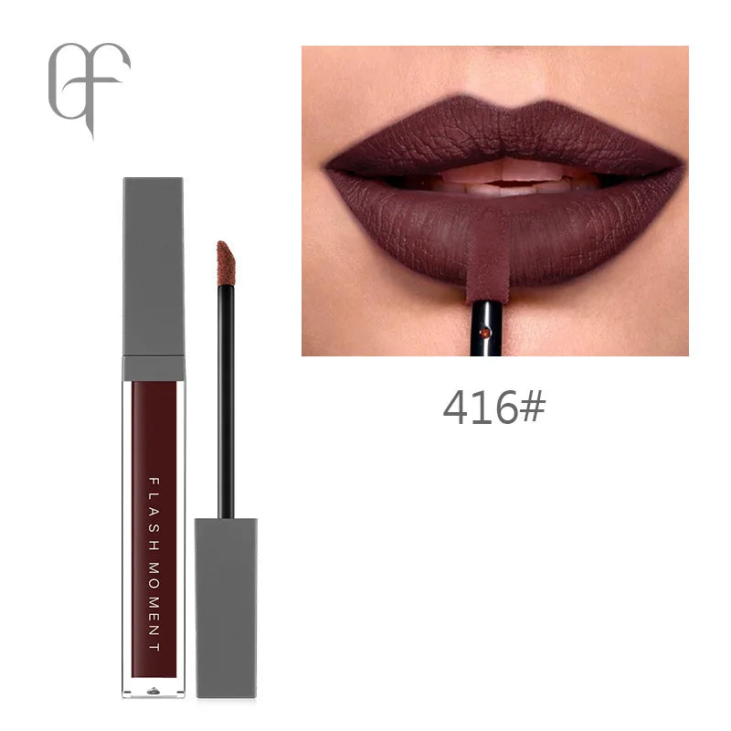 Pudaier 16 Colors Matte Liquid Lipstick – Waterproof Lip Gloss