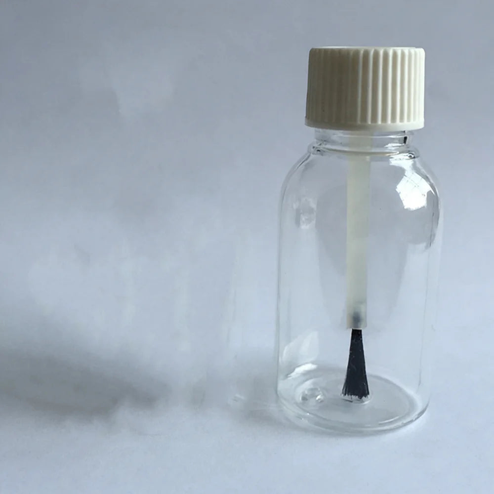 Refillable Nail Polish Bottles with Brush Cap 5–30ml Nail Polish Bottle PRIMED White 5ml
