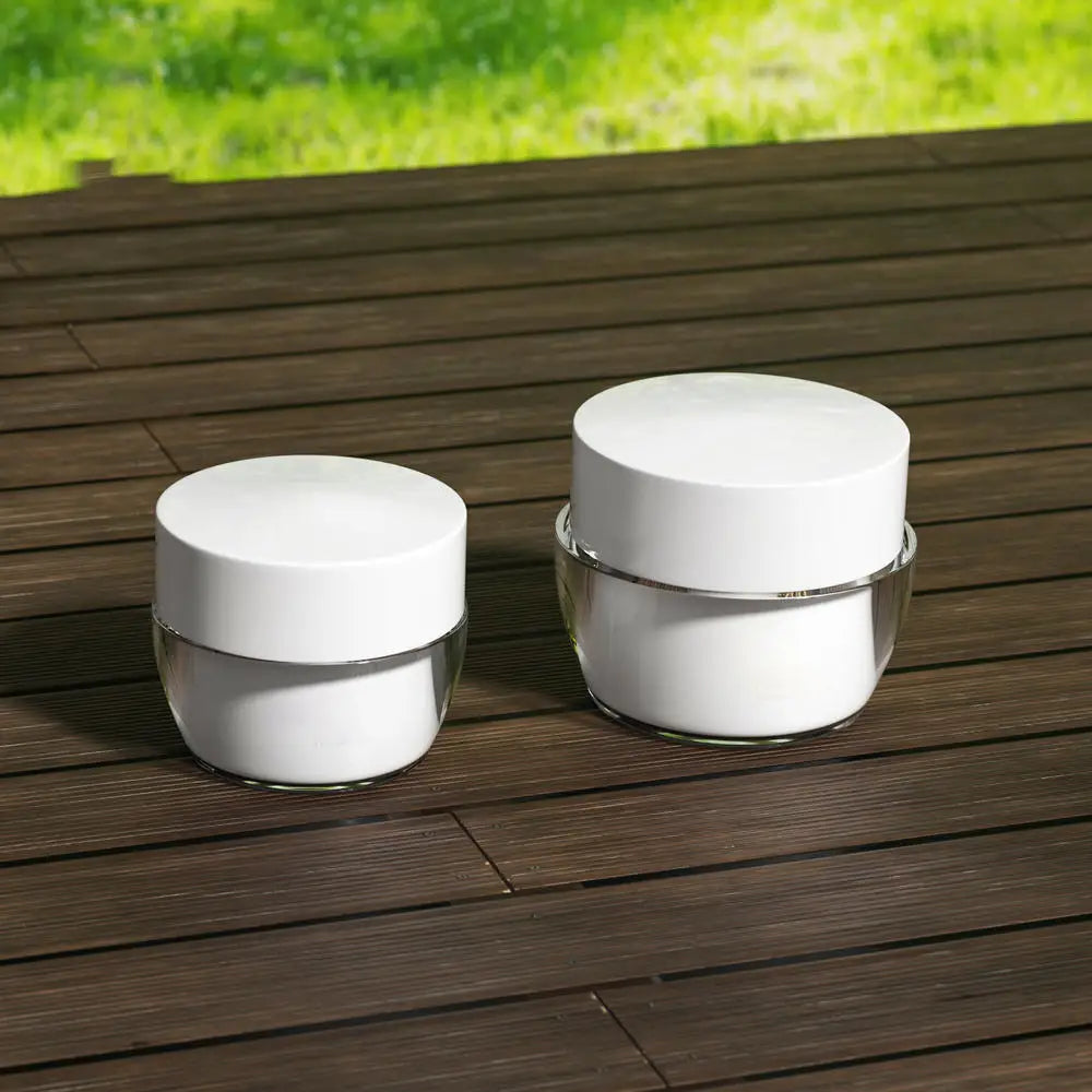 Thick Wall Round Cosmetic Cream Jar – Hair Mask & Face Cream