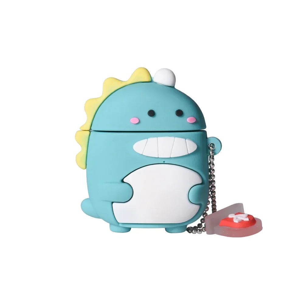 JASTER Cartoon USB Flash Drive Dinosaur & Akita Dog 4–128GB USB Flash Drive PRIMED 4GB Blue dinosaur