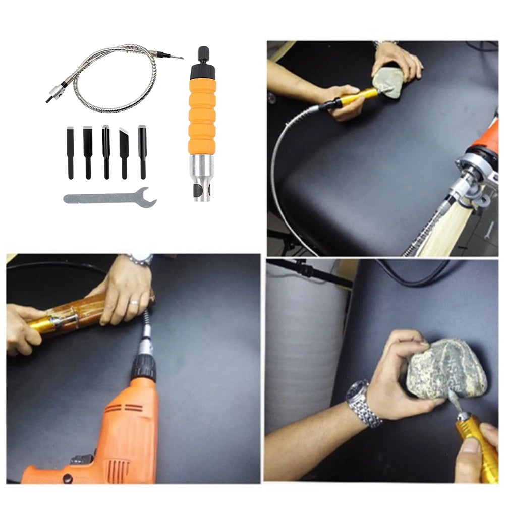 Electric Wood Chisel Carving Tool Set – 5 Chisel Heads Wood Carving Tool PRIMED China Mainland