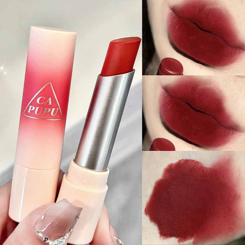 ZYXUAQIR Matte Velvet Lipstick – Waterproof Long-Lasting Lip Tint
