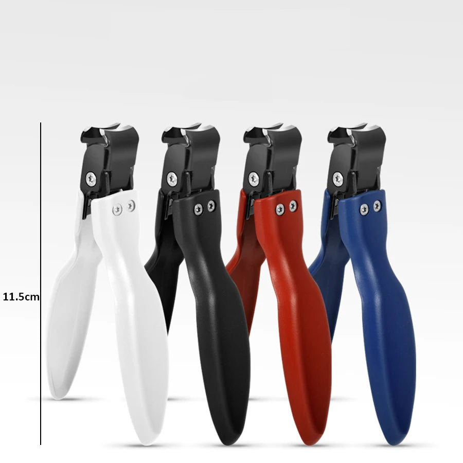 Stainless Steel Nail Clipper – Sharp Fingernail & Toenail Cutter Nail Clipper PRIMED 4pcs color random 81