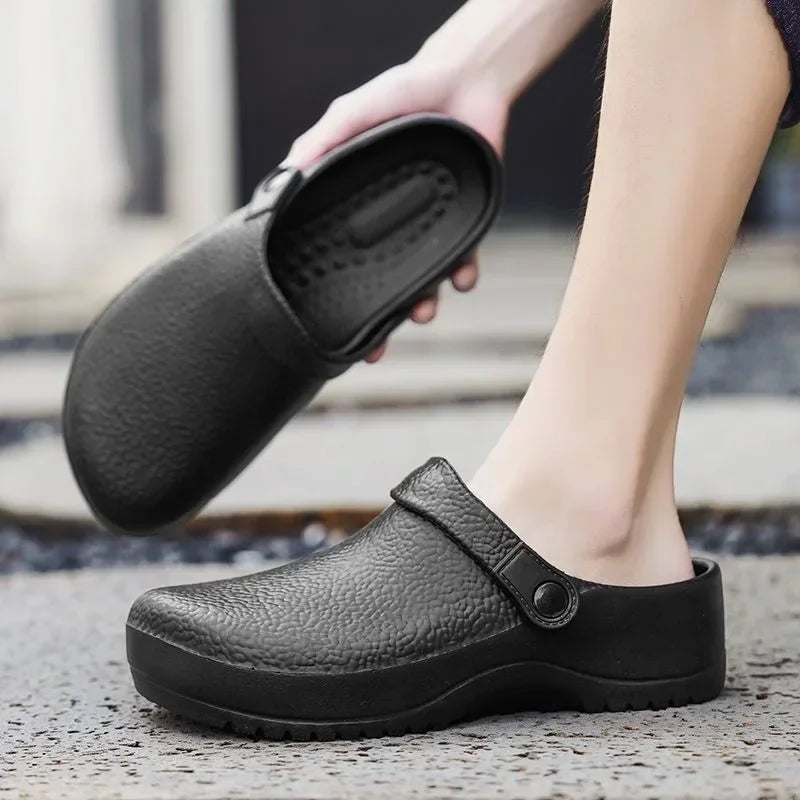 Men's Waterproof Non-Slip Clogs | Chef & Garden Shoes Men's Clogs PRIMED