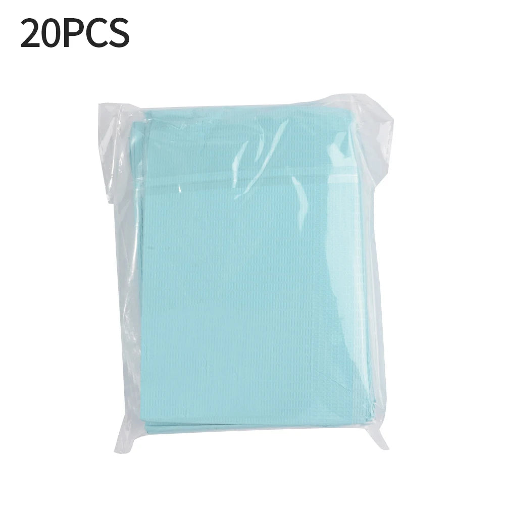 20pcs Disposable Nail Art Table Mats – Waterproof Manicure Pads