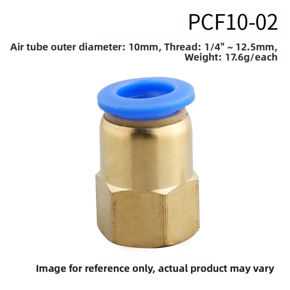 Copper L-Shaped Elbow Quick Connector | Pneumatic Fitting Pneumatic Elbow Fitting PRIMED