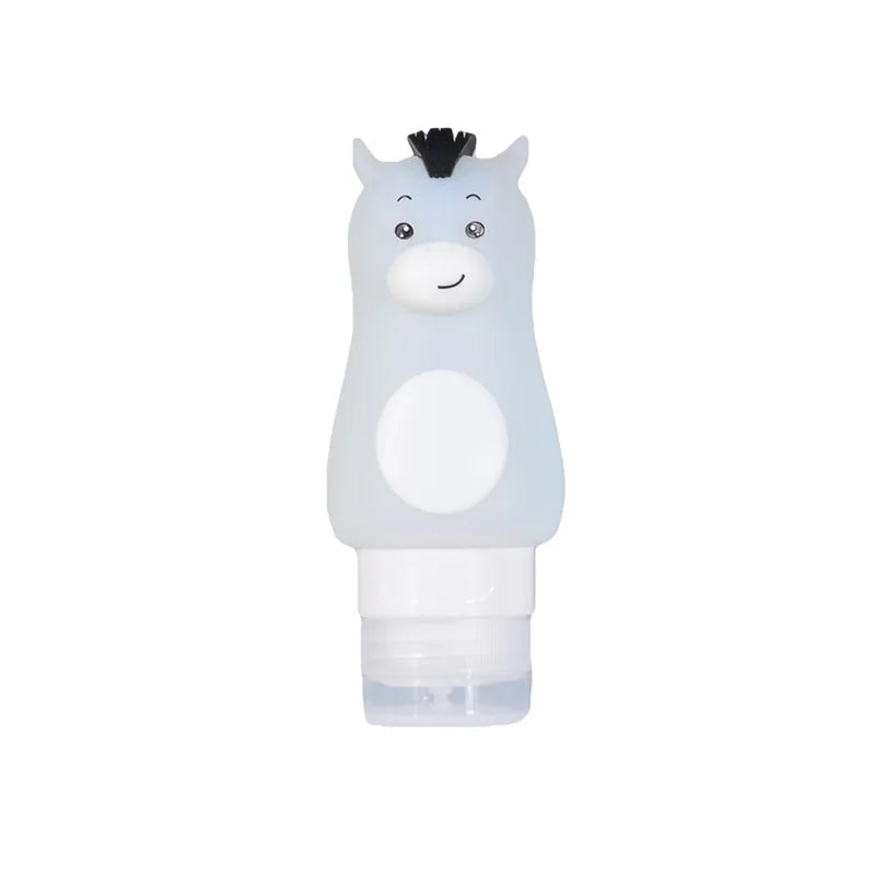 Silicone Refillable Travel Bottles – 50ml 70ml 90ml Squeeze