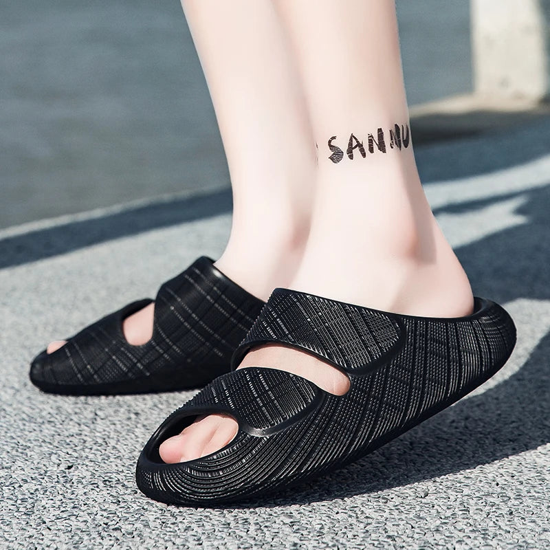 LETCOMFIT EVA Cloud Slides – Non-Slip Cushion Sandals Unisex EVA Cloud Slides PRIMED