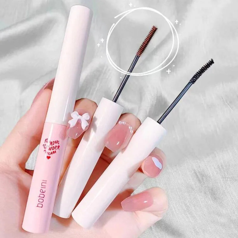Ultra-Fine Waterproof Mascara – Curling, Lengthening, Brown