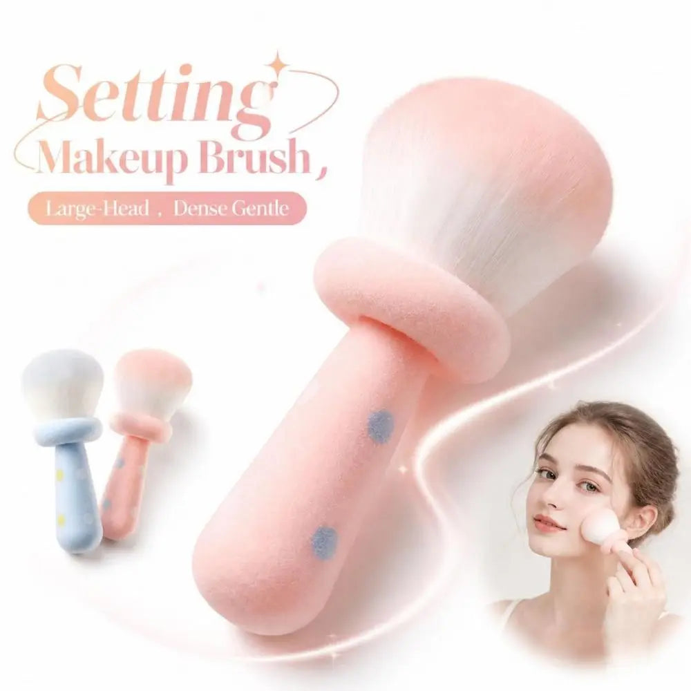 Large-Head Powder Makeup Brush – Soft Dense Blush & Setting