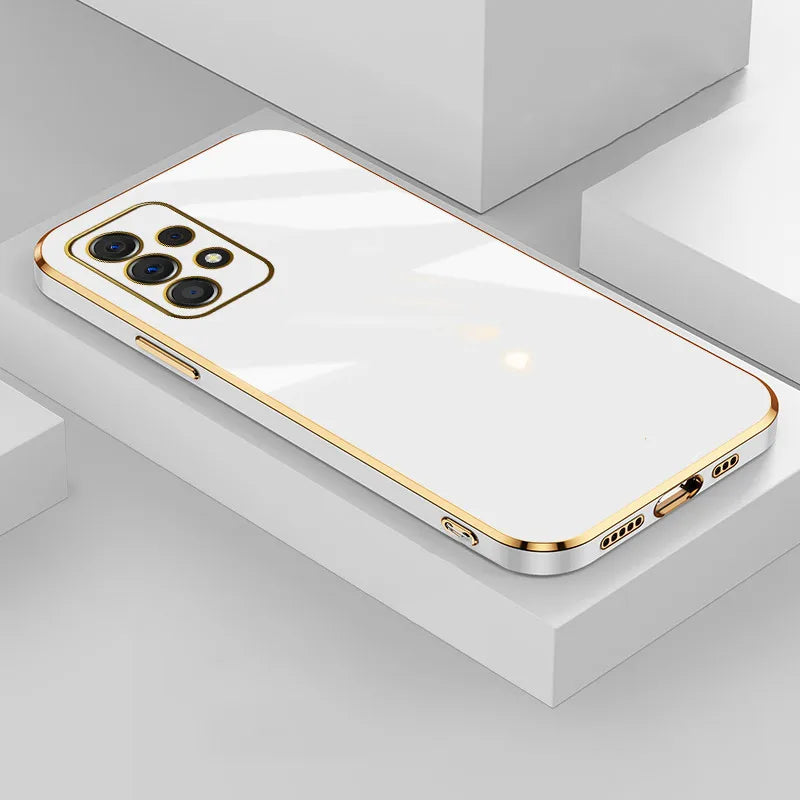 Luxury Plating Silicone Case for Samsung Galaxy A Series Silicone Phone Case PRIMED