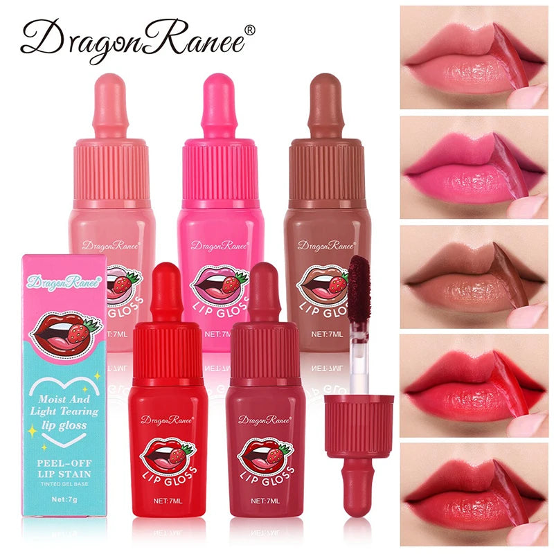 Peel Off Lip Tint Stain – Waterproof, Long-Lasting, 5 Colors Peel Off Lip Tint PRIMED